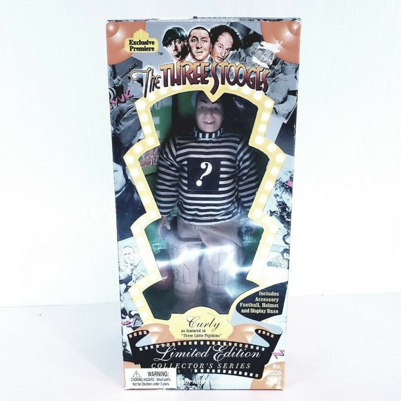 The Three Stooges Doll Collector's Edition Curly - Picture 1 of 12